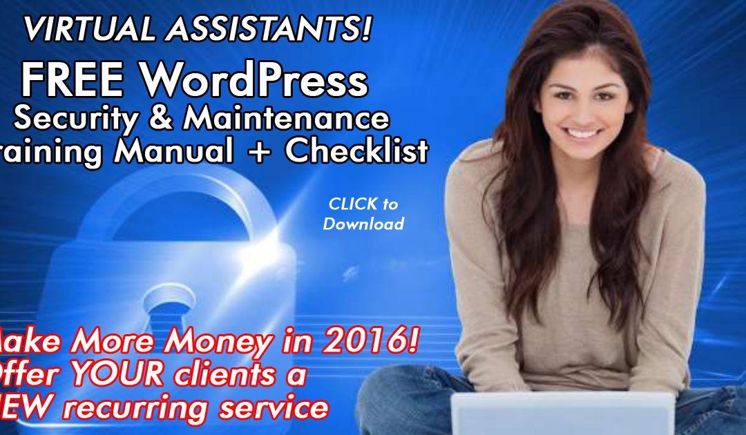 FREE WordPress Security & Maintenance Training Manual & Checklist