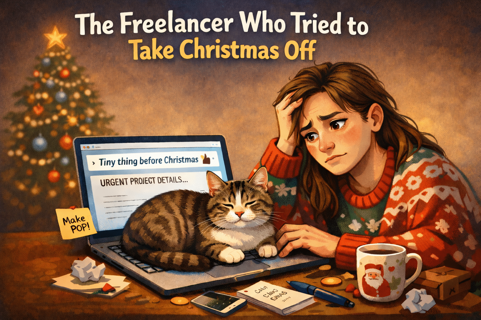 The Freelancer Who Tried to Take Christmas Off