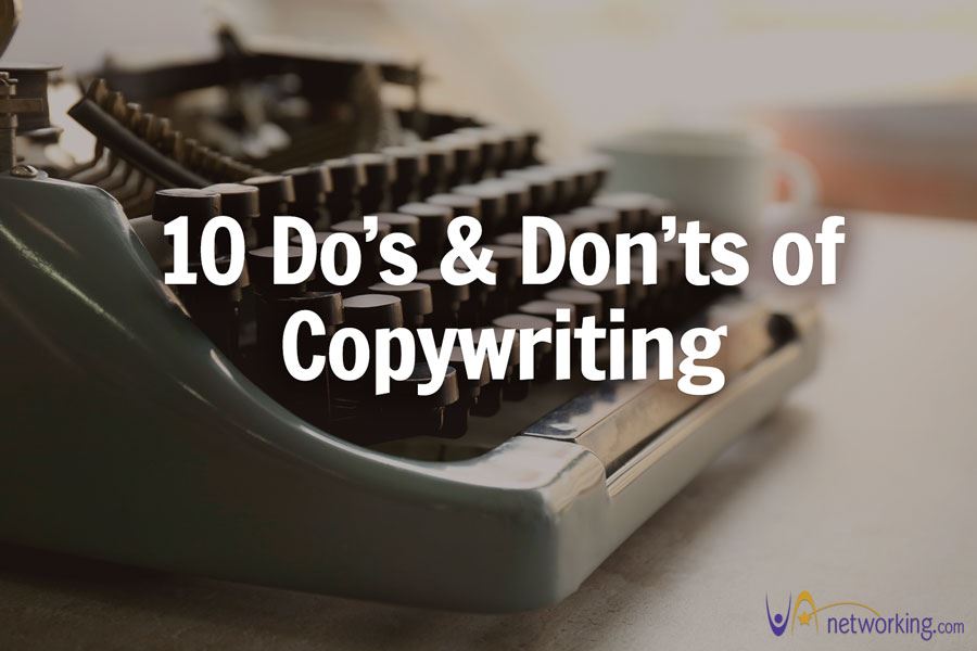 10 Do's and Don'ts of Copywriting