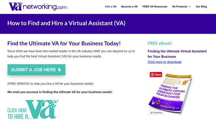 Virtual Assistant Job Board