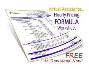 Virtual Assistant Rates Pricing Worksheet